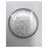 Intaglio Pieces of Eight Pirates Skull Coin