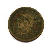 1851 Large Cent Coin
