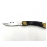 Buck Hunter Knife and Norton Sharpening Stone