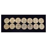 14 James Madison Dollar Coins