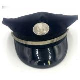 Navy Blue Firefighter Officerï¿½s Cap