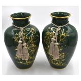 Pair of Italian Ceramic Vases