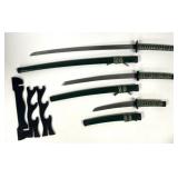 Decorative set of Japanese Swords