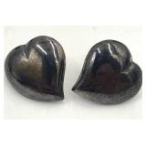 Sterling Heart Earrings