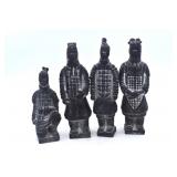 Set of 4 Terracotta Soldiers