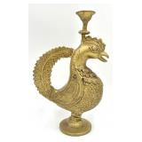 Indian Brass Bird Candle Stick Holder