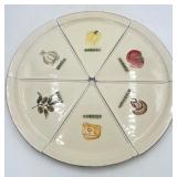6-Piece Ceramic Pizza Plate Set