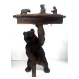 Black Bear Smokerï¿½s Stand Side Table