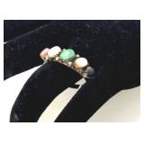 Sterling Multi Color Ring