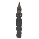 Hand-Carved Wooden Figure