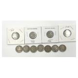 Lot of 11 Buffalo Nickels