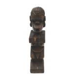 Hand-Carved Wooden Figure