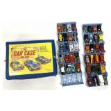 Toy Car Case & 41 Cars