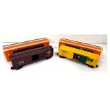 2 Lionel Model Train Cars