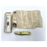 Case XX Yellow Trapper Pocket Knife