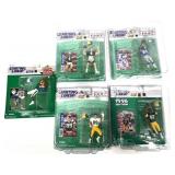 5 Asst Kenner Starting Lineup NFL Figurines