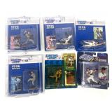 6 Asst Kenner Starting Lineup MLB Figurines