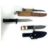 3 Assorted Knives