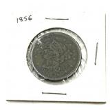 1856 Braided Hair Cent