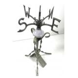 Lightning Rod and Weathervane Stand