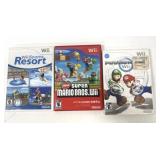 3 Wii Games