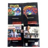 Assorted SNES Instruction Booklets