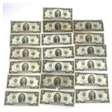 19 - Two Dollar Federal Reserve Notes