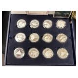 National Fishing Grand Slam 12 Silver Coin Set