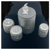 3 Swarovski Crystal Pigs & 1 Mouse