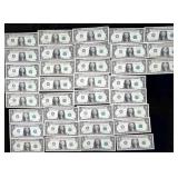 35 - One Dollar Star Notes