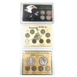 3 Sets of Encased Coin Collections