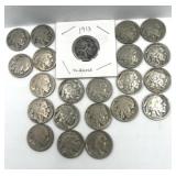 22 - Buffalo Nickels