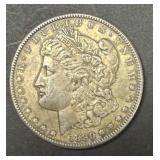 1890-CC Morgan Dollar