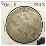 1923 Peace Dollar