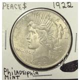 1922 Peace Dollar