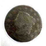 1829 Coronet One Cent