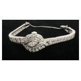 Hamilton Platinum & Diamond Bracelet Watch