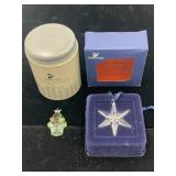 Swarovski Mini Christmas Tree & Ornament