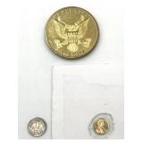 3 Souvenir Coins