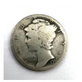 1916-D Mercury Dime