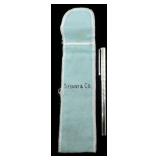 SS Tiffany Engraved Pen and Pouch