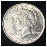 1922 Peace Dollar Coin