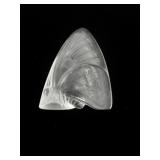 Lalique White Matte Crystal Butterfly Wing