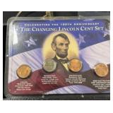 The Changing Lincoln Cent Set