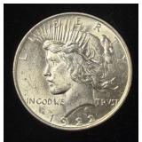 1922 Peace Dollar Coin