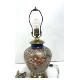 Japanese Imari-Style Table Lamp