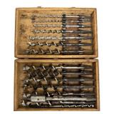 Irwin Hand Brace Auger Bit Set & Box