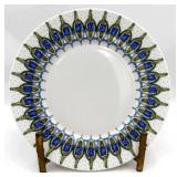 Lalique Lupins Porcelain Plate
