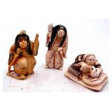 Japanese Netsuke-Style Carvings