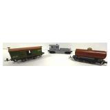 3 Lionel Model Train Cars